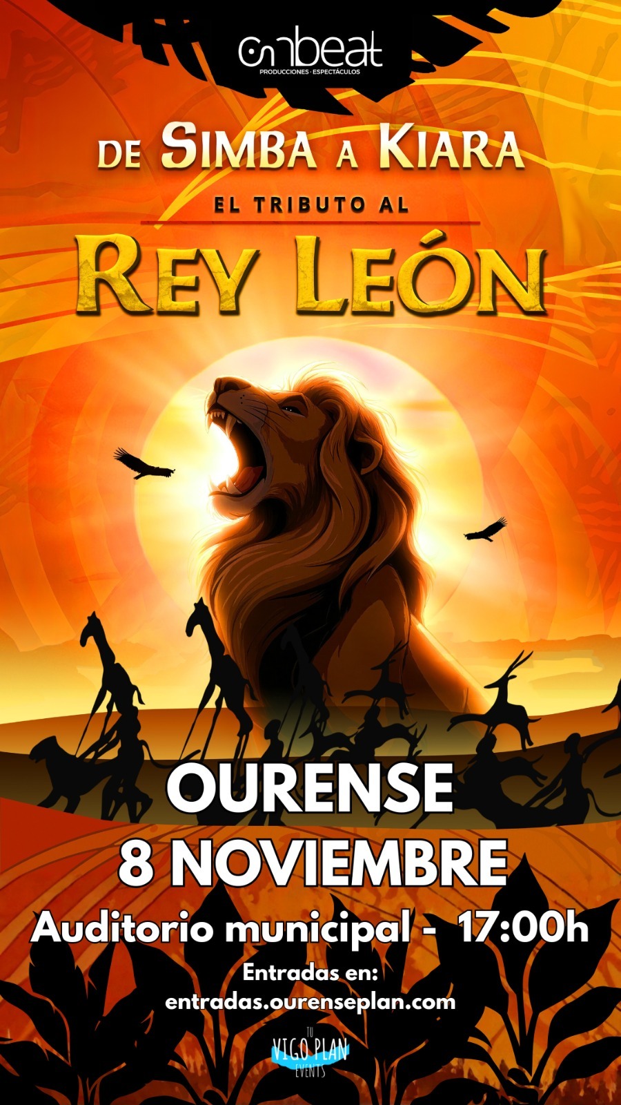 De Simba a Kiara el Tributo al Rey León Ourense