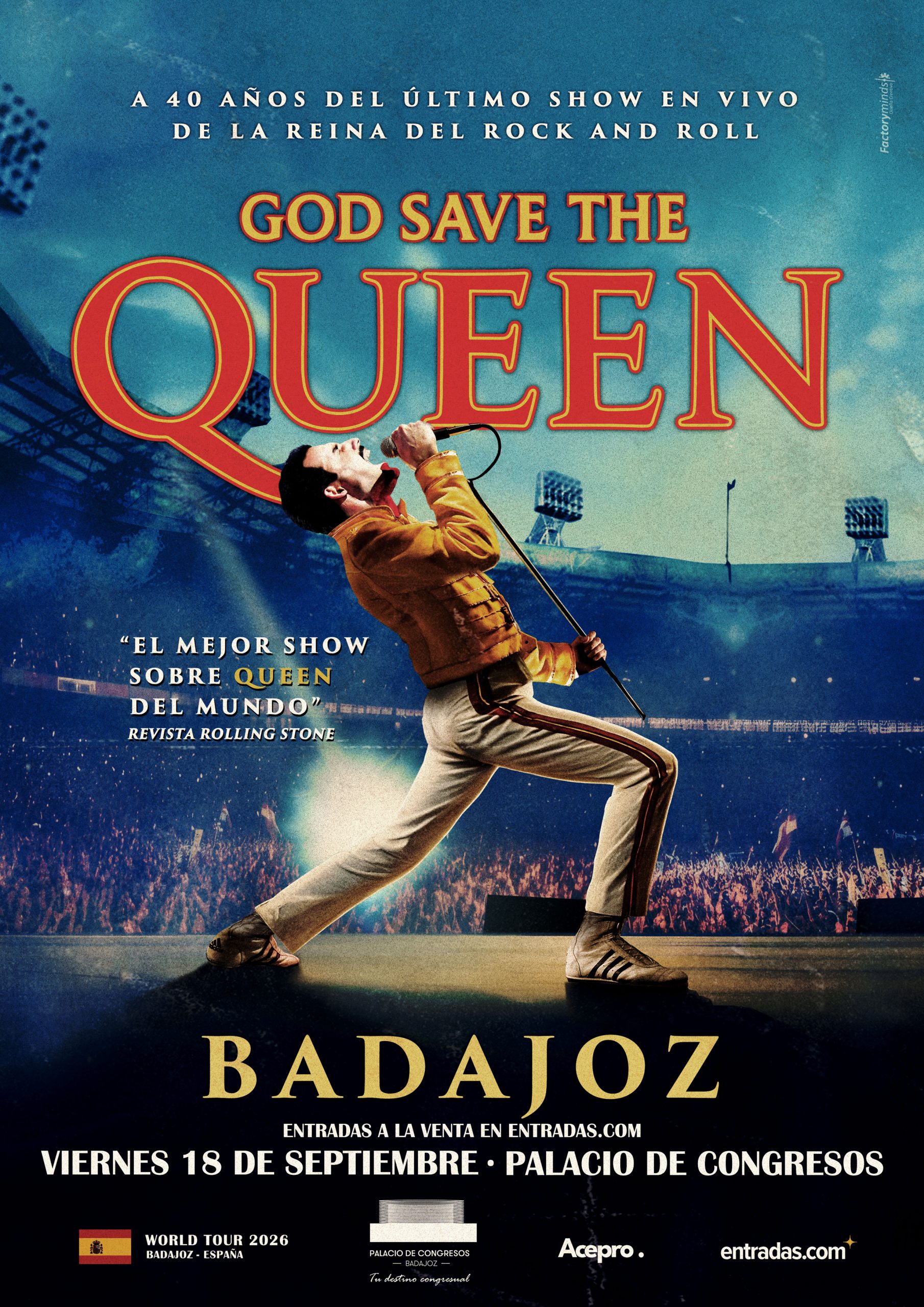 God Save the Queen · Badajoz