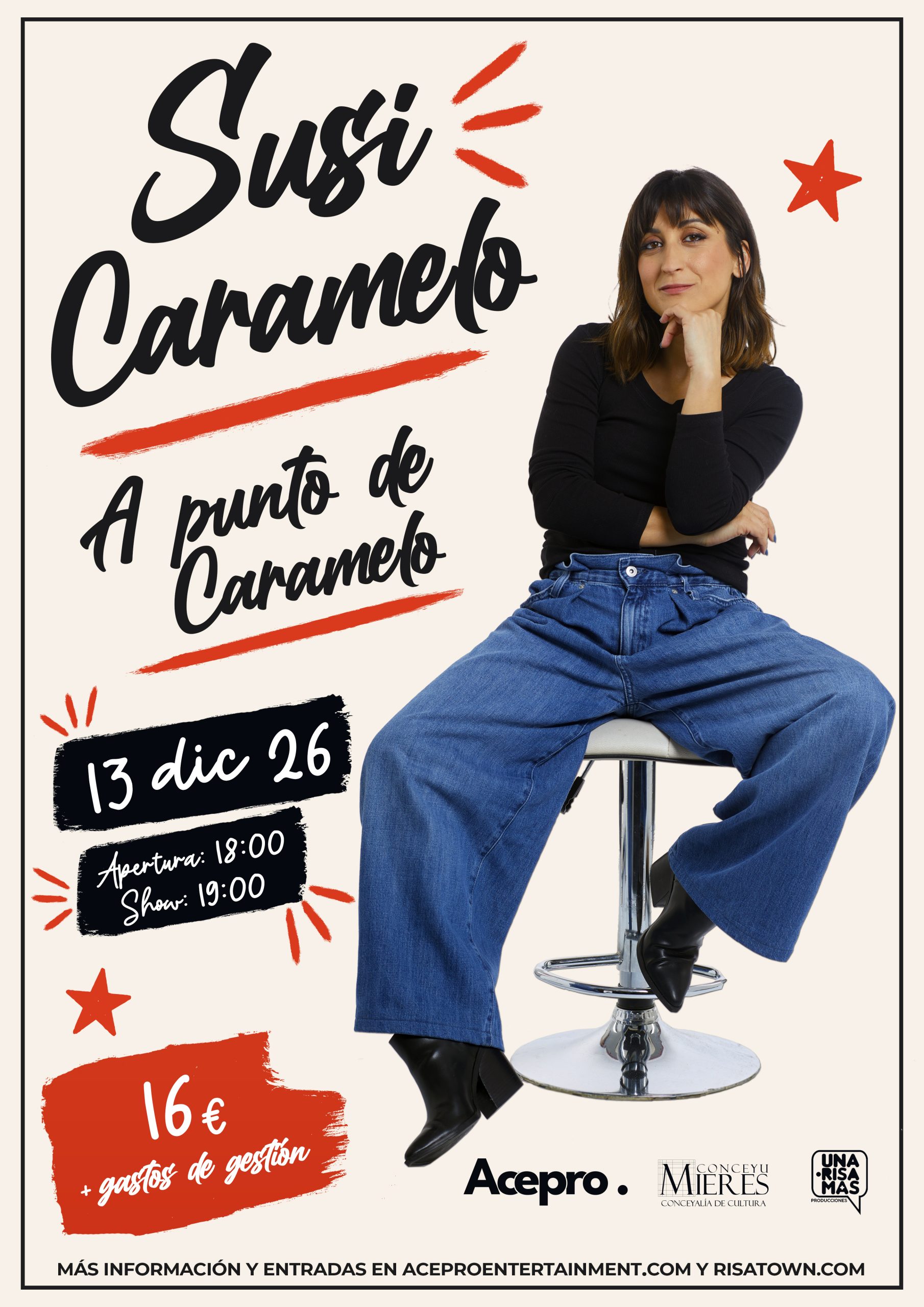 Susi Caramelo · A punto de Caramelo · Mieres